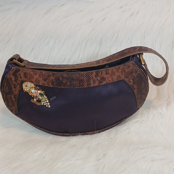 Vintage Giuseppe Zanotti Women Purple Purse